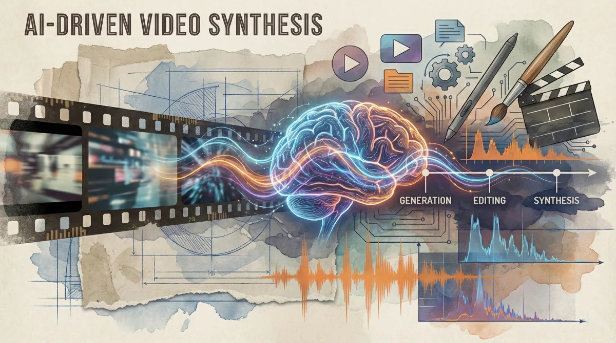 AI automation transforming digital video production workflows