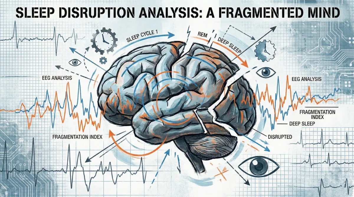 Machine learning revealing links between sleep disruption and brain aging