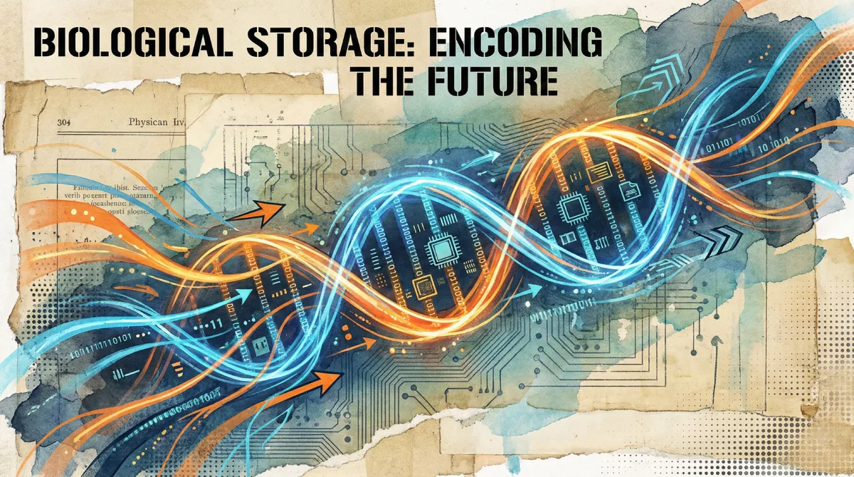 Synthetic DNA emerging as a solution for AI data storage